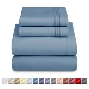 Nestl King Sheets Set, 1800 Series Deep Pocket Bed Sheets King 4 Piece, Luxury